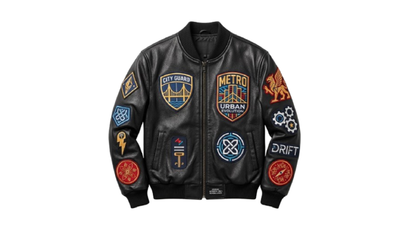 Custom Jacket Leather Patches_
