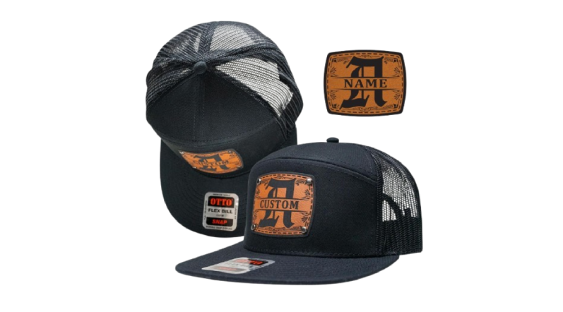 Custom Leather Patches for Hats & Caps_