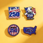 Flag Enamel Pins