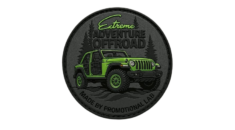 Outdoor & Adventure Brand PVC Patches_