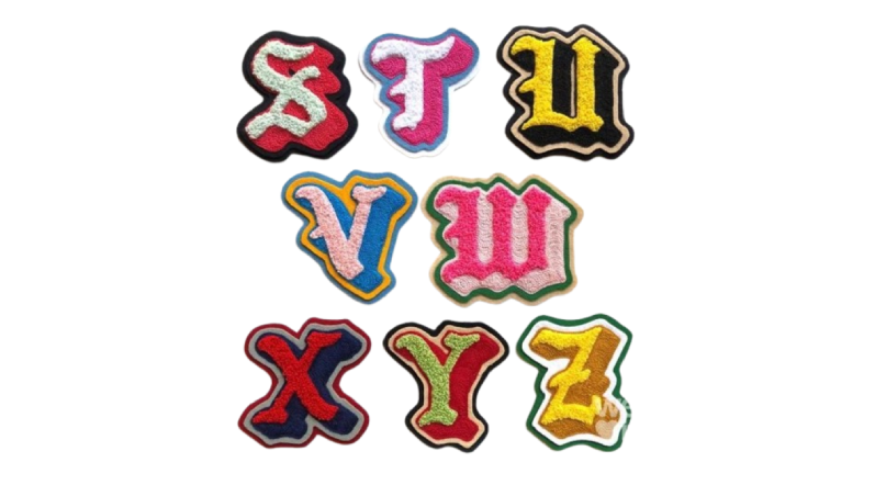 School & Varsity Applique Patches_
