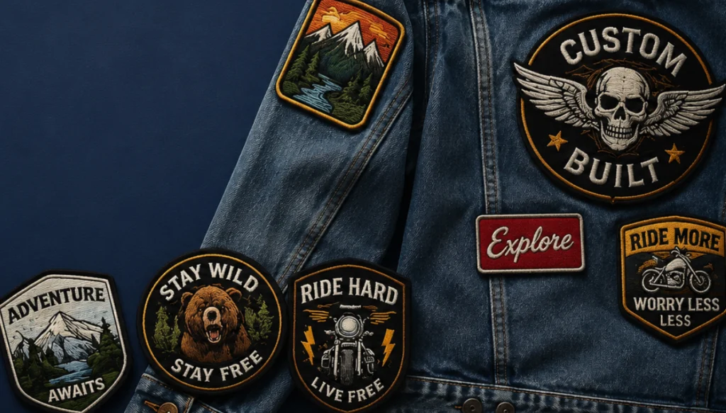 custom embroidered patches UK