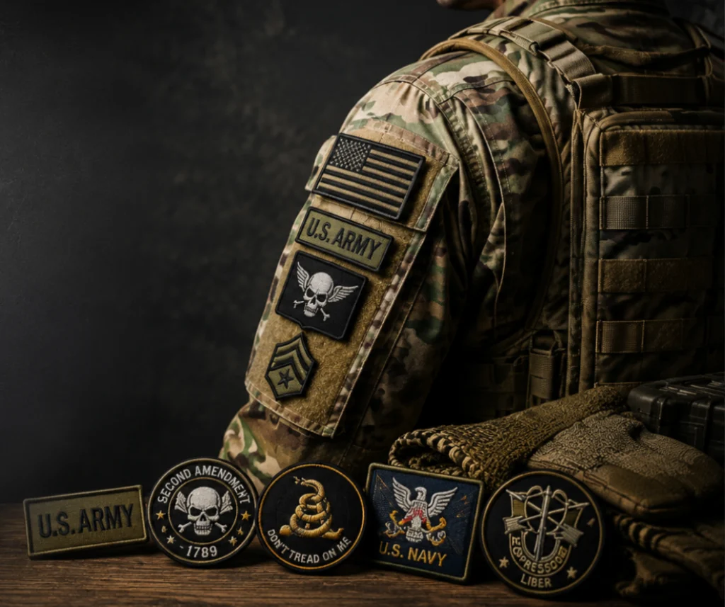 military patches