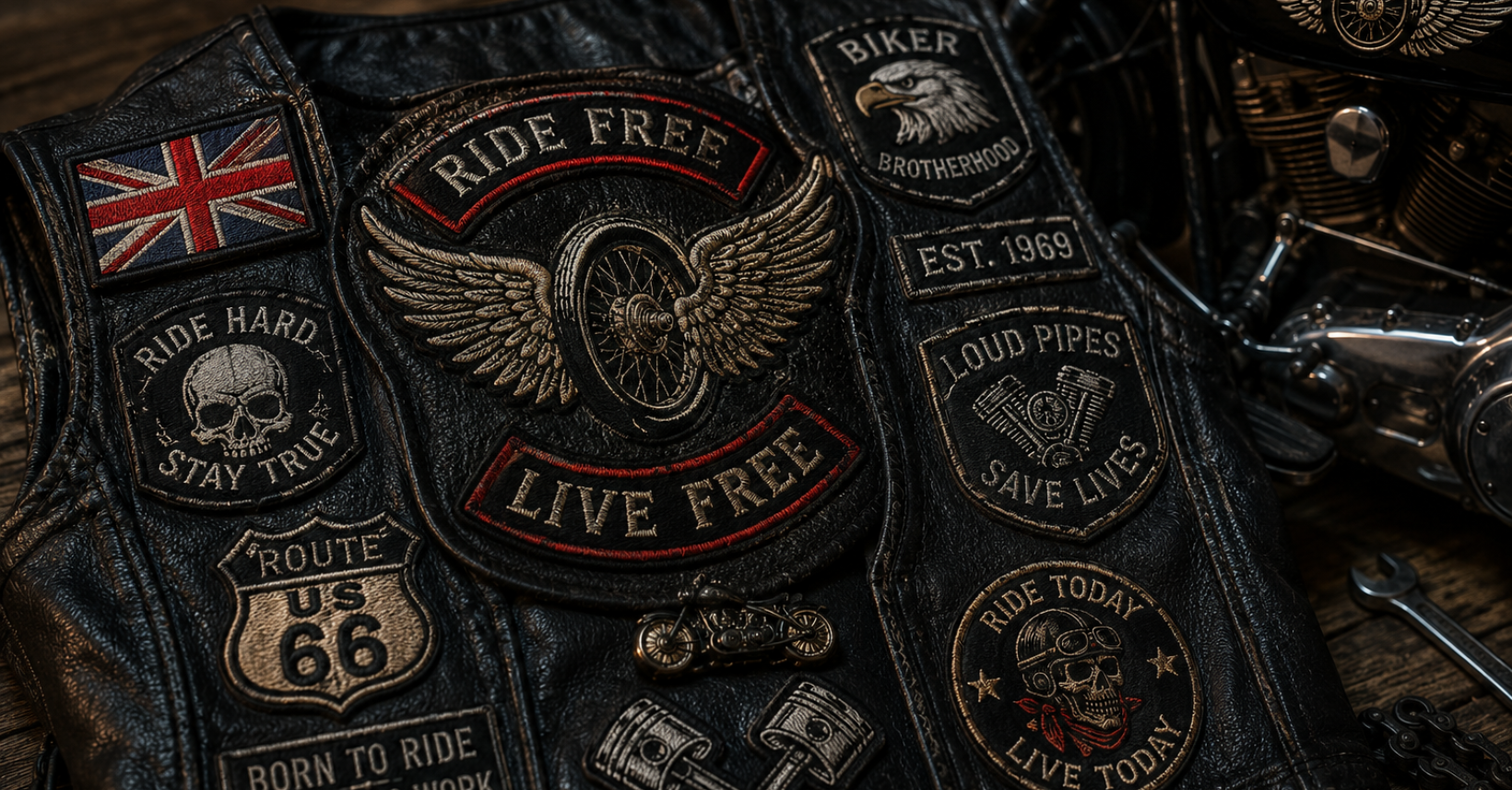 History Behind Motorcycle Patches