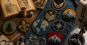 History of sew on patches