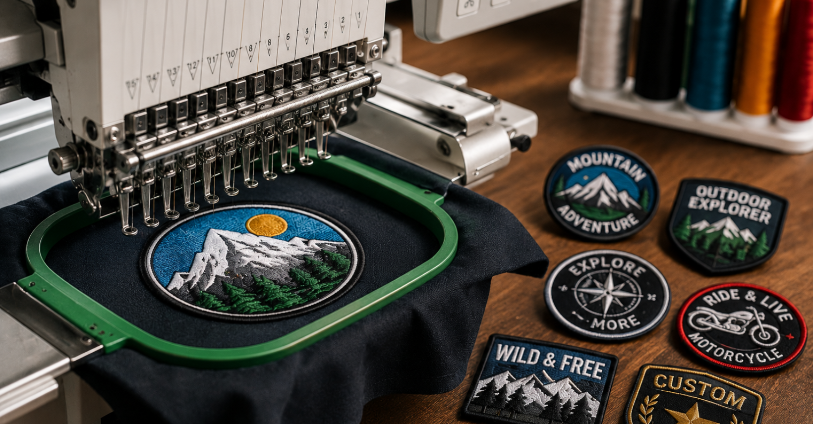 How To Make Embroidered Patches With Machine