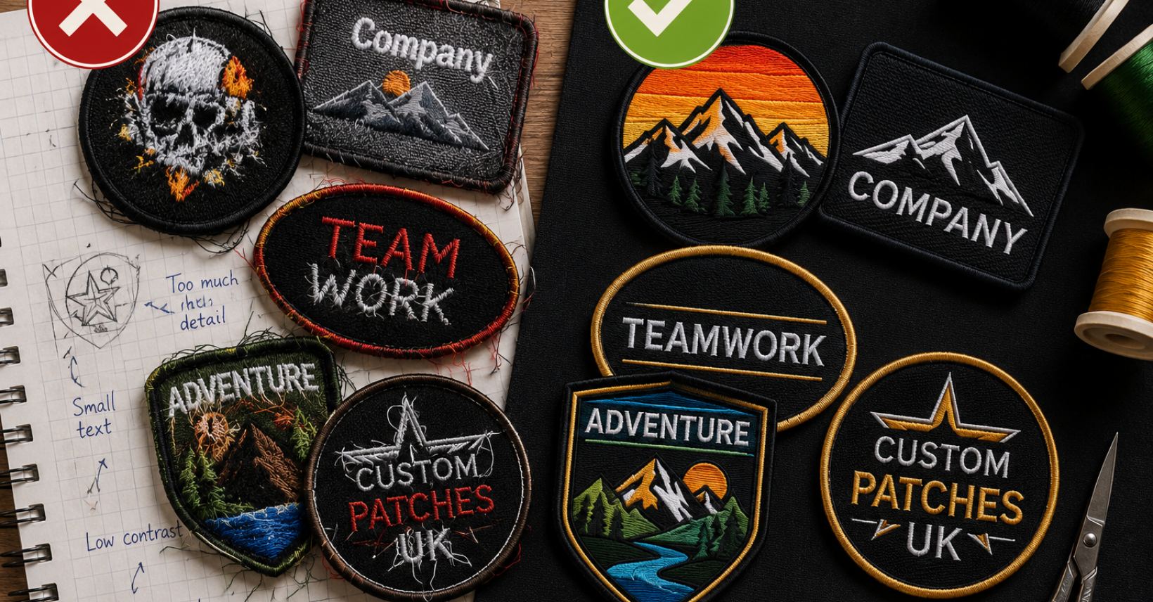 Personalised Embroidered Patches