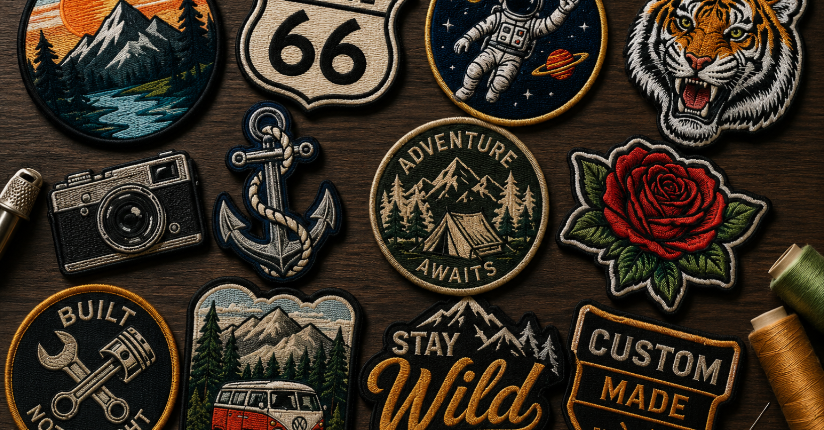 Creative with Custom Embroidered Patches