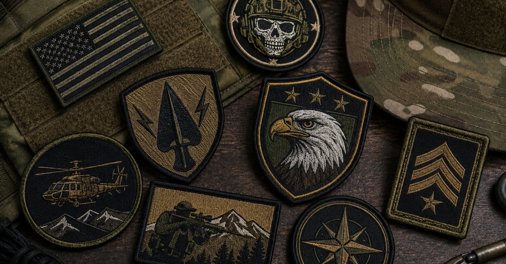 High-Quality Military Patches